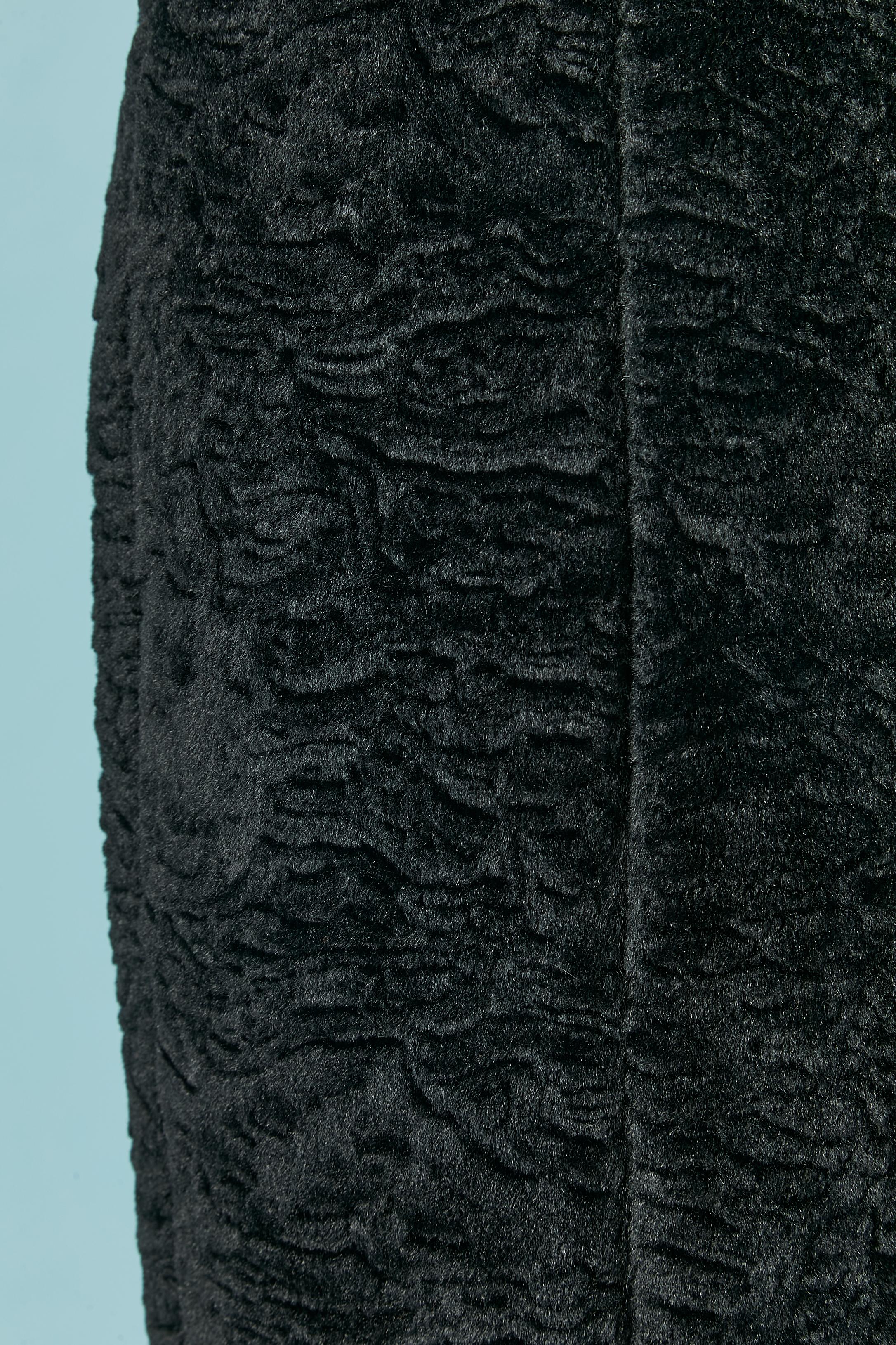 Black Faux fur skirt FENDI 365 for Neiman Markus ( New) In Excellent Condition For Sale In Saint-Ouen-Sur-Seine, FR