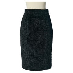 Black Faux fur skirt FENDI 365 for Neiman Markus ( New)