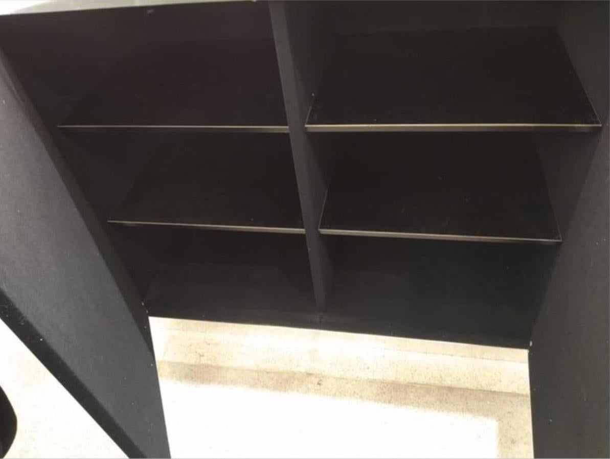Black Sideboard by Guido Faleschini for Hermès Italy, 1970 In Good Condition In London, GB