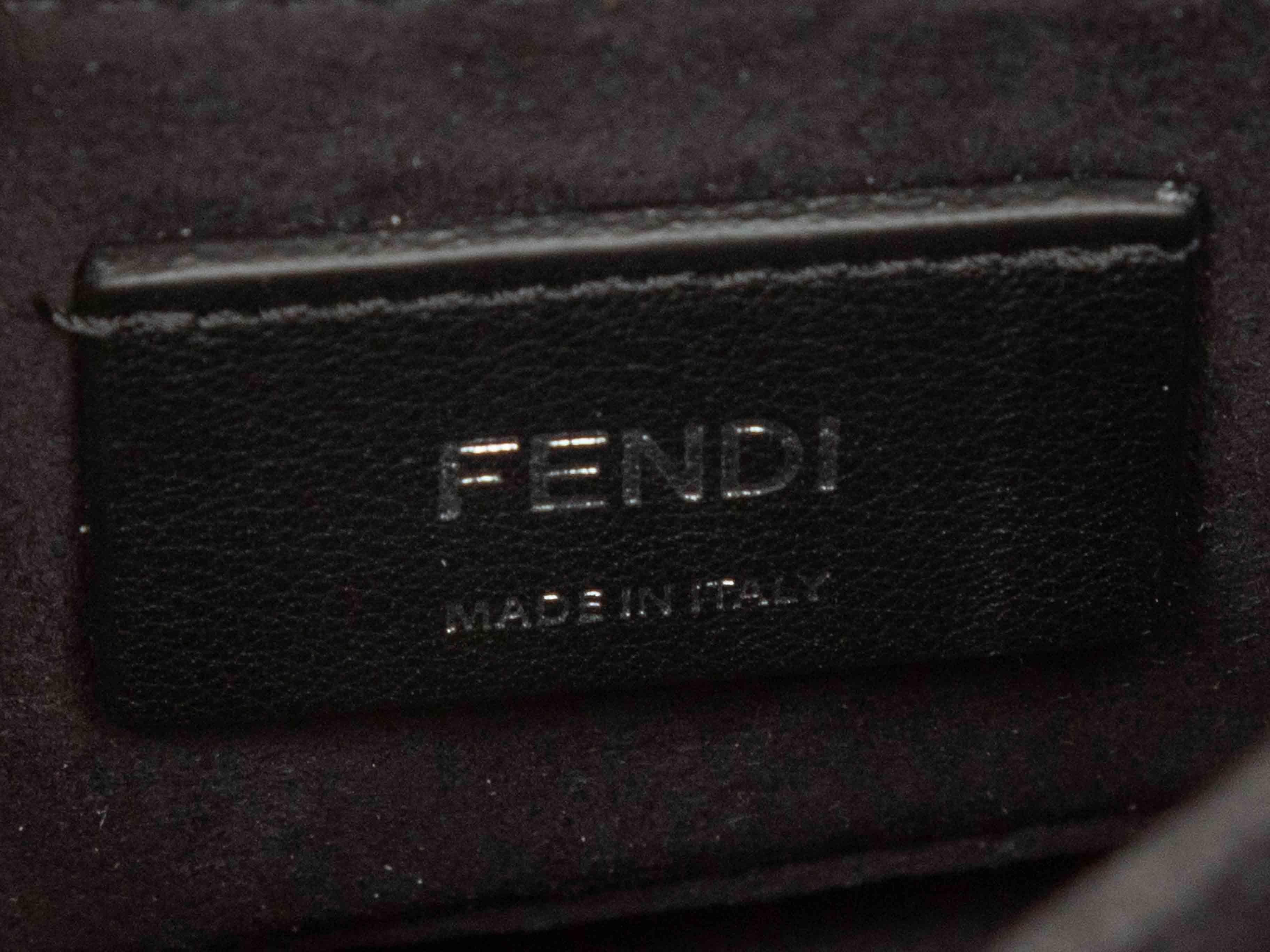 Black Fendi Monster Crossbody Bag Pour femmes en vente