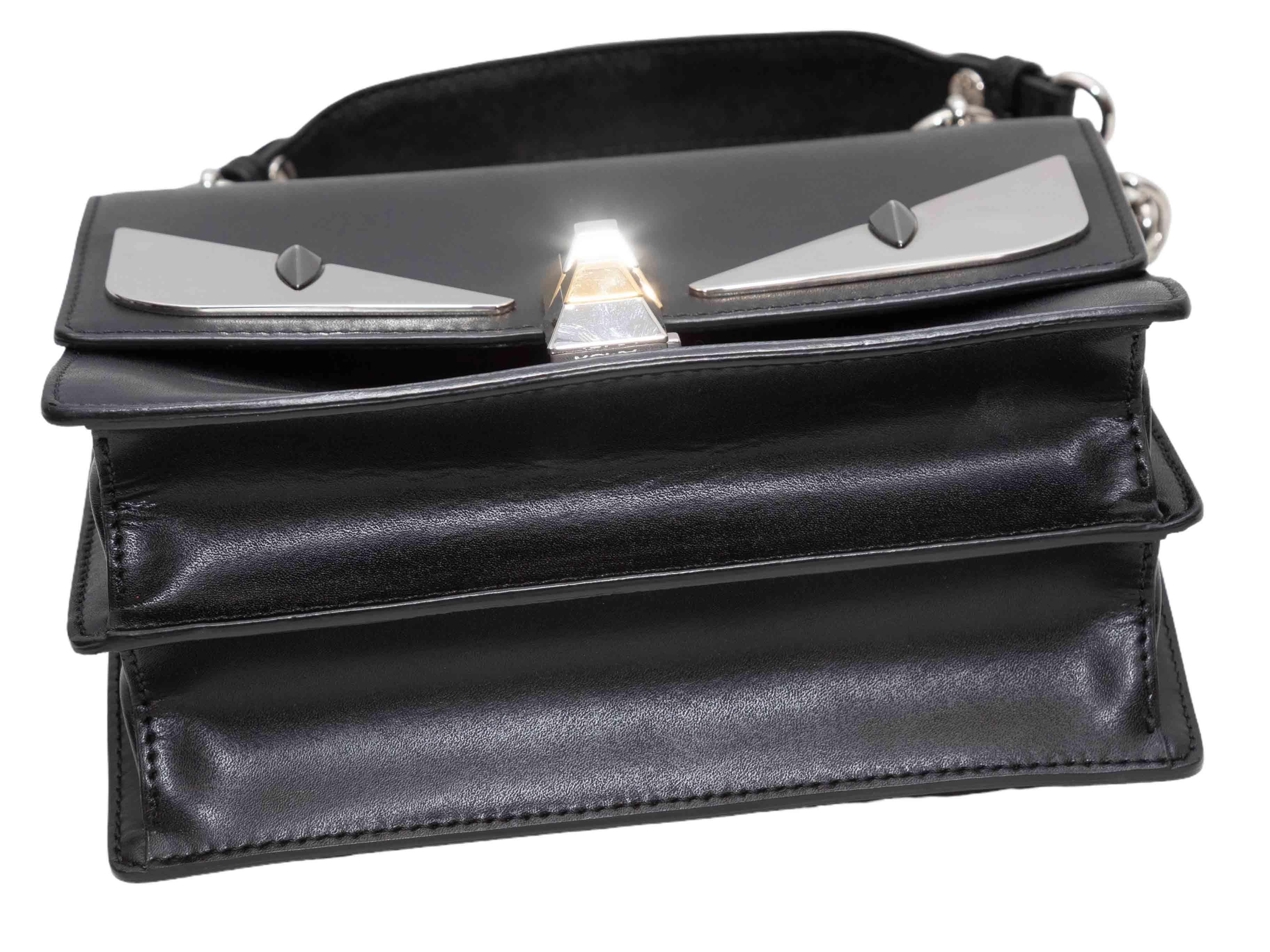 Black Fendi Monster Crossbody Bag en vente 2