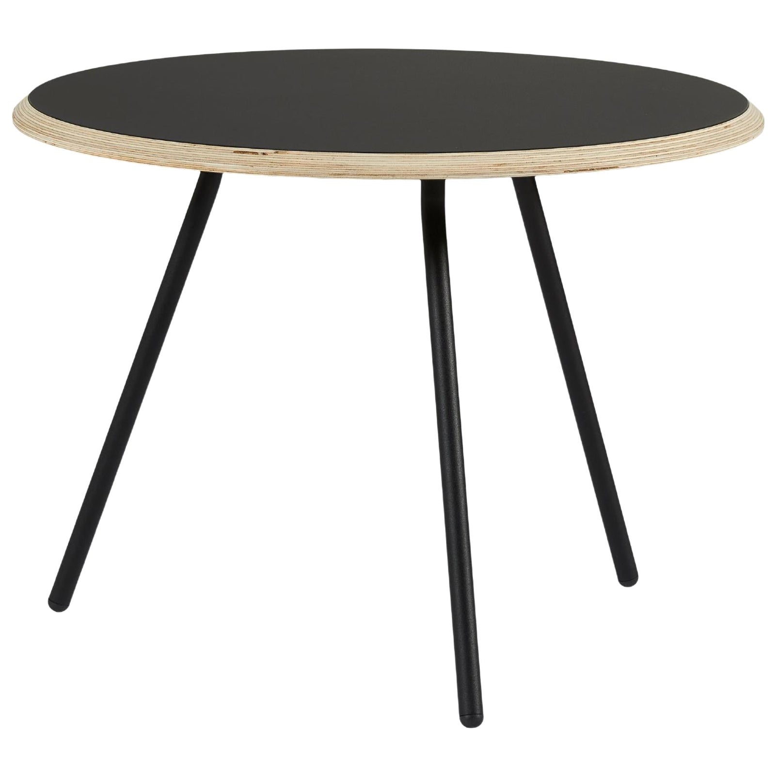 Mesa de centro Soround de laminado Fénix negro 75 by Nur Design