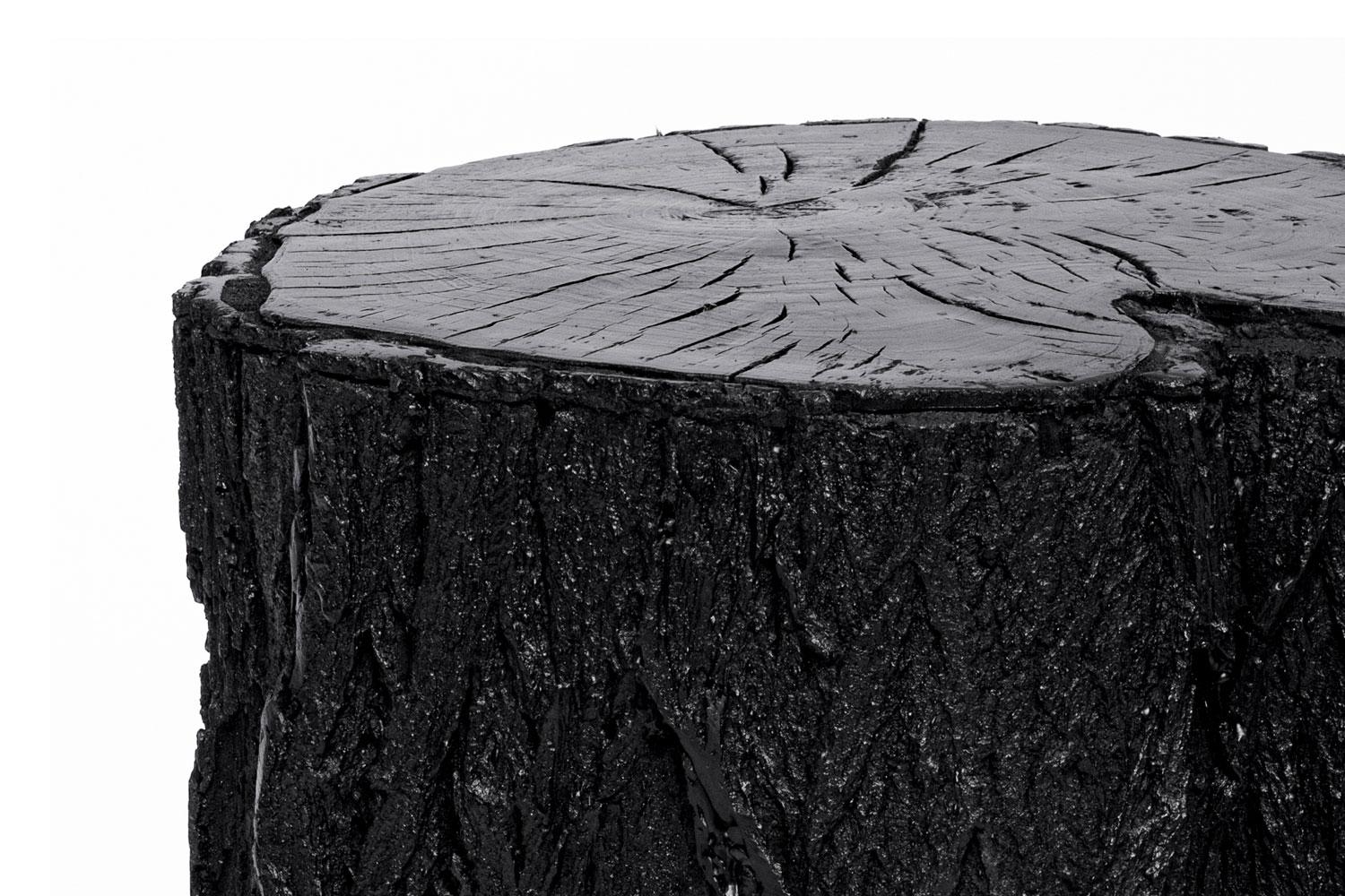 Organic Modern Black Fiberglass 