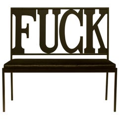 Banc noir F**k