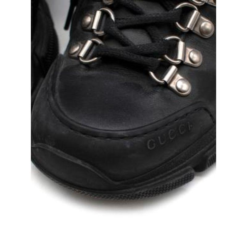 Black Flashtrek Ankle Boots For Sale 5