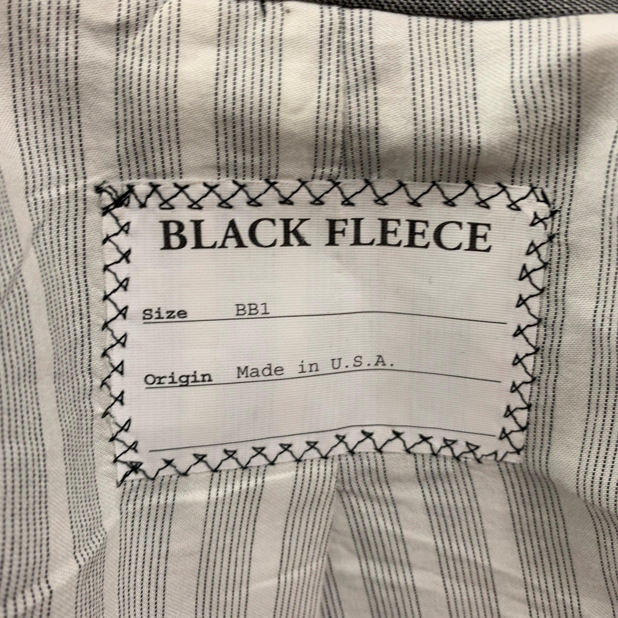 BLACK FLEECE Size 38 Grey Wool Notch Lapel Sport Coat For Sale 3