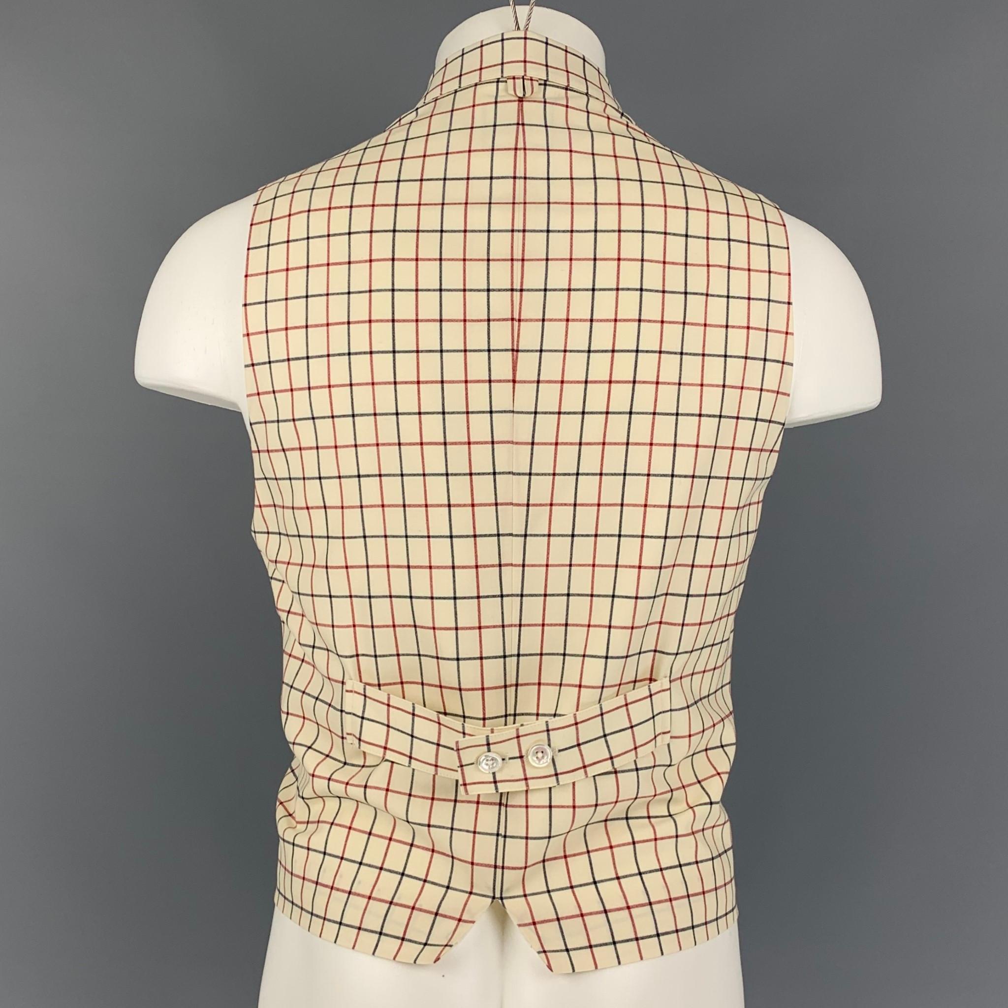 tattersall waistcoat mens