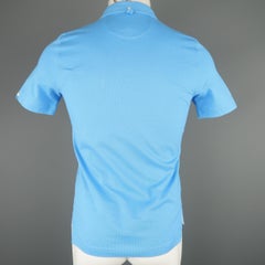 BLACK FLEECE Size XS Blue Pique Button Down Collar POLO