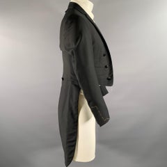 BLACK FLEECE X THOM BROWN  Size 36 Black Tailcoat Blazer