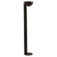 Schwarze Stehlampe, Dominici, brasilianisches Mid-Century-Design des 20. Jahrhunderts