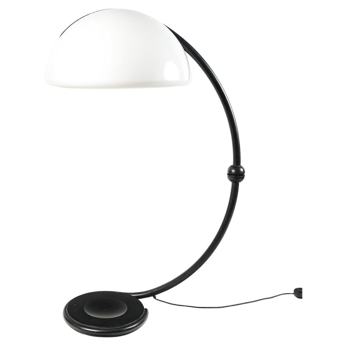 Black Floor Lamp by Elio Martinelli '1921-2004' For Sale