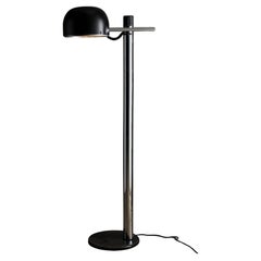 Black Floor Lamp by Enrique Franch for Metalarte, 1970s Black Floor Lamp by Enrique Franch for Metalarte, 1970s