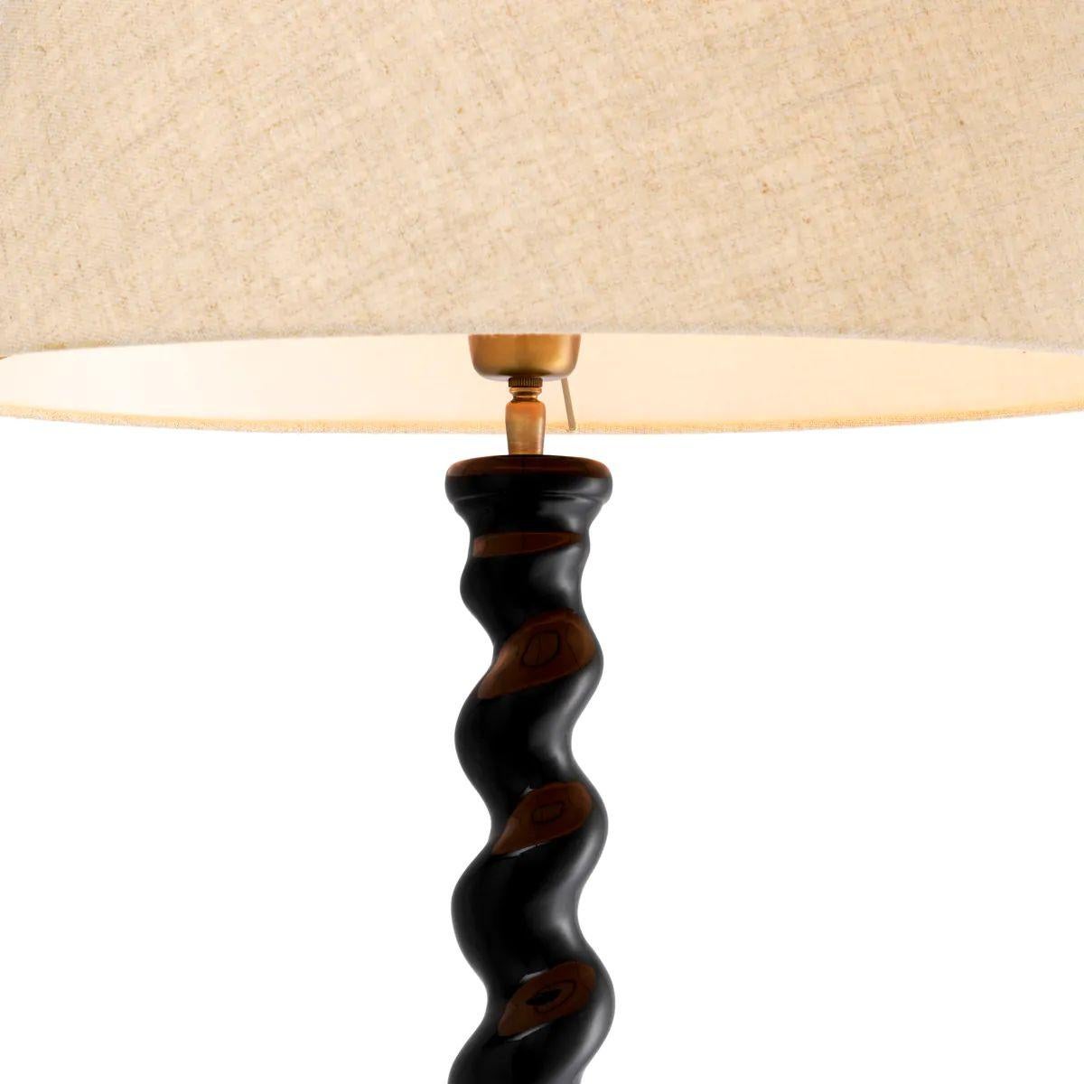 Black Floor Lamp with Granite Base Neuf - En vente à Saint-Ouen, FR