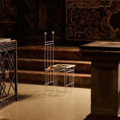 Black Flower 1, unique sculptural chair by Ennio Nonni