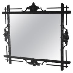 Black Forest Austrian Wooden Mirror
