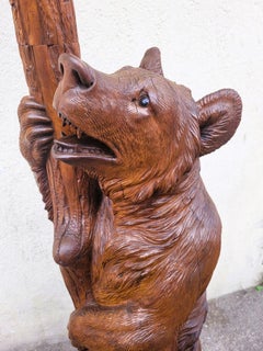 Black Forest, Bear Coat Rack, Late 19th Early 20th Century