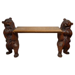 Schwarzwälder Bären-Hallenbank, 19. Jahrhundert