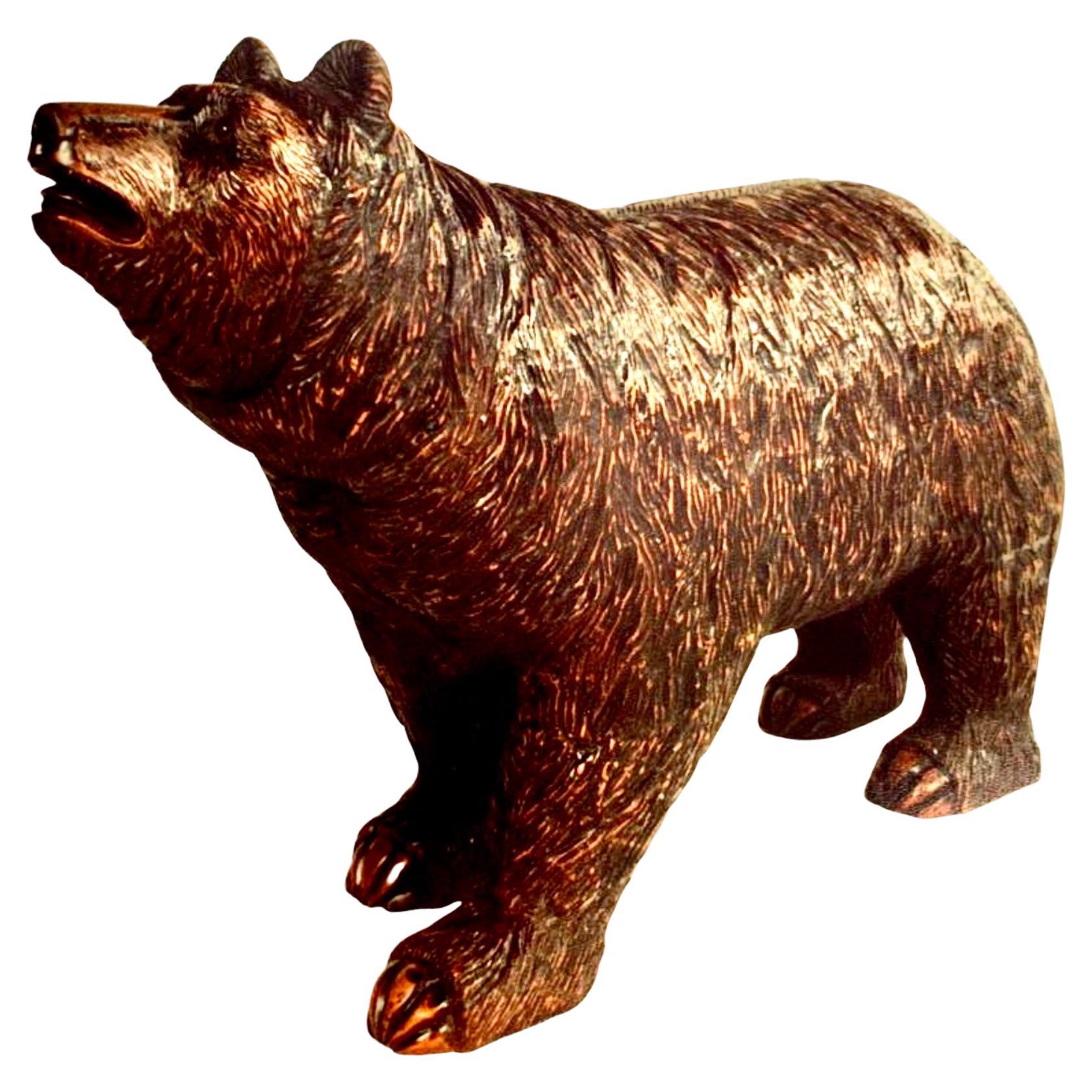  L'ours de la Forêt-Noire sur les quatre branches en vente