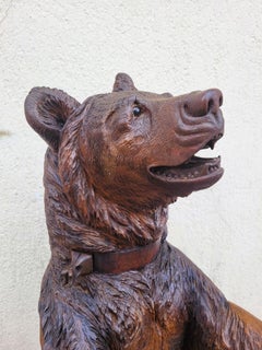 Black Forest, Bear Umbrella Stand, Late 19th Early 20th Century