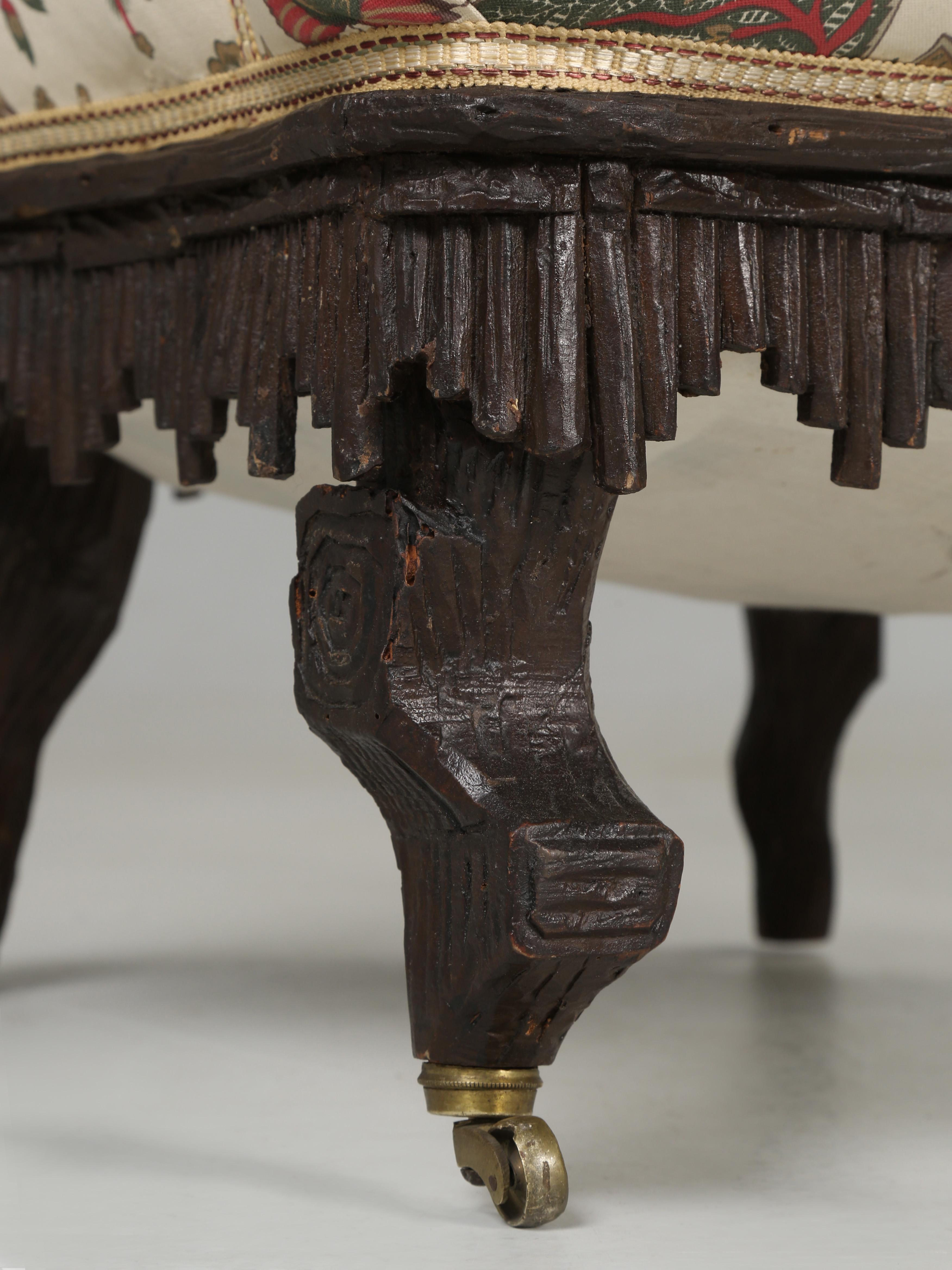 Schwarzwälder Bergère-Stühle um 1800 Riesige Sammlung von Schwarzwälder Stücken verfügbar (Polster) im Angebot