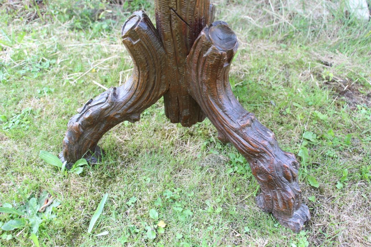 French Black Forest Bistro Table For Sale