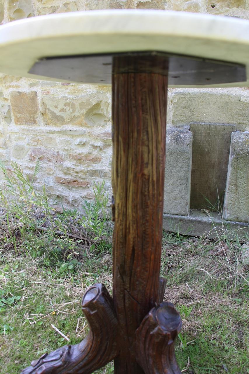 Black Forest Bistro Table In Good Condition For Sale In Charmes, FR