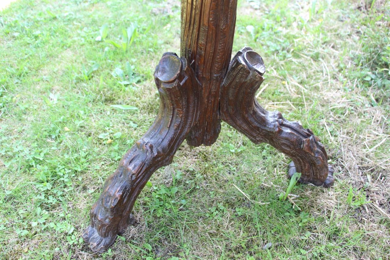 19th Century Black Forest Bistro Table For Sale