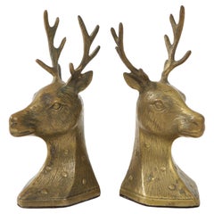 Vintage Black Forest Bronze Bookends