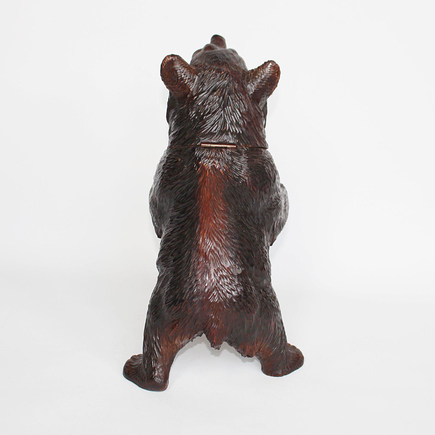 Late Victorian Black Forest Carved Bear