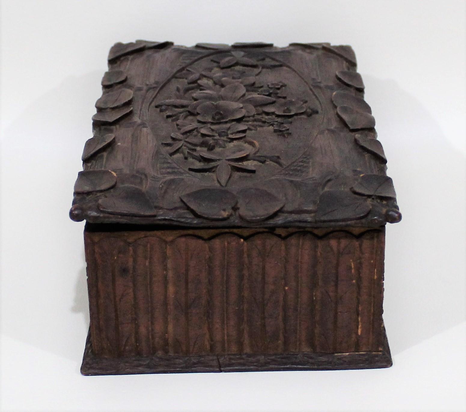 Black Forest Carved Box 2