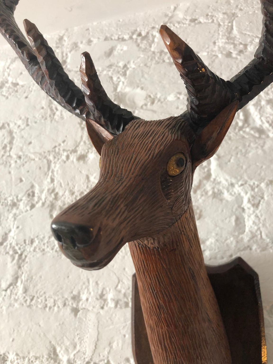 deer head plaque