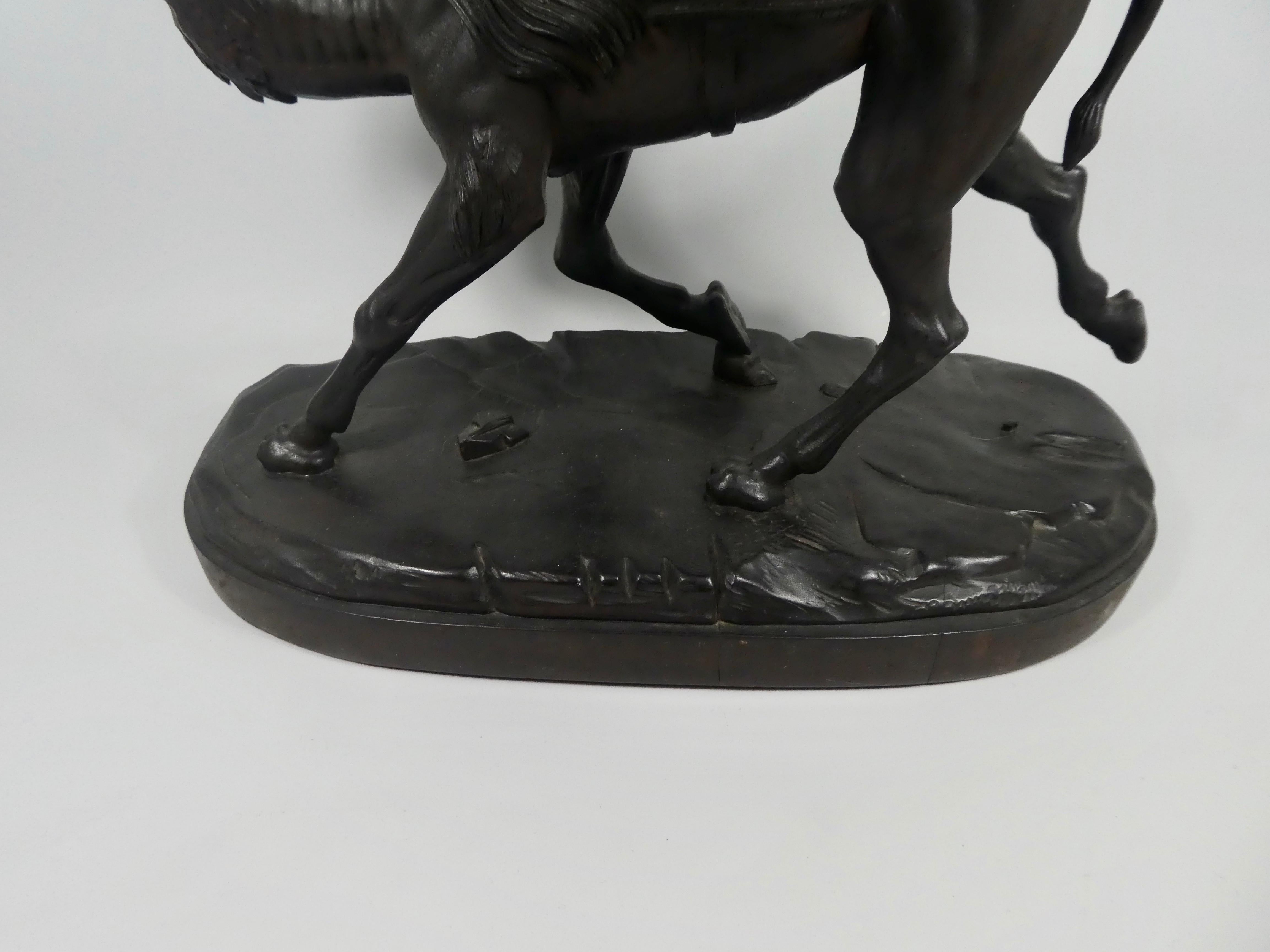 Black Forest Carved Wood Arab Riding a Camel, circa 1880 2