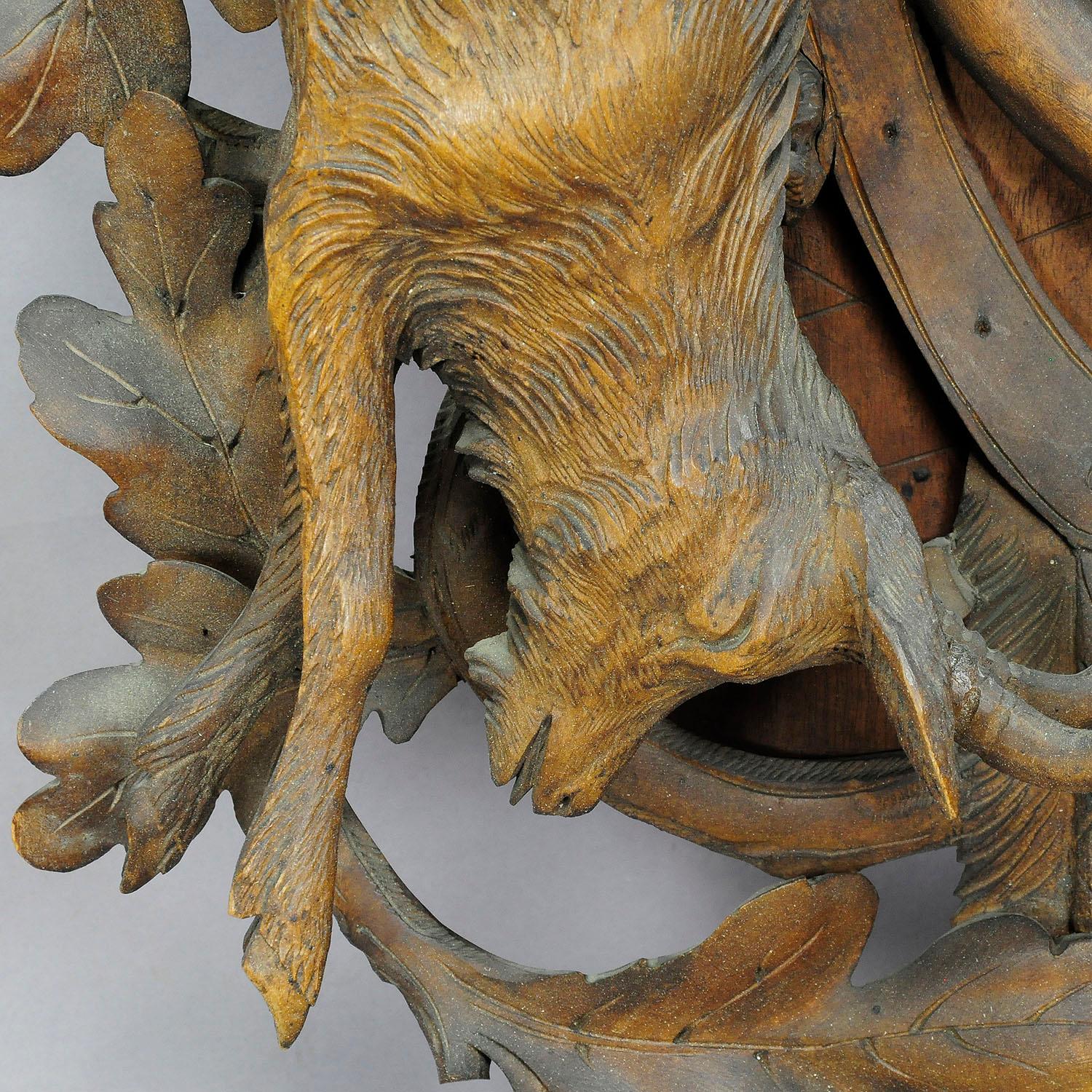 cuckoo clock deer head with antlers