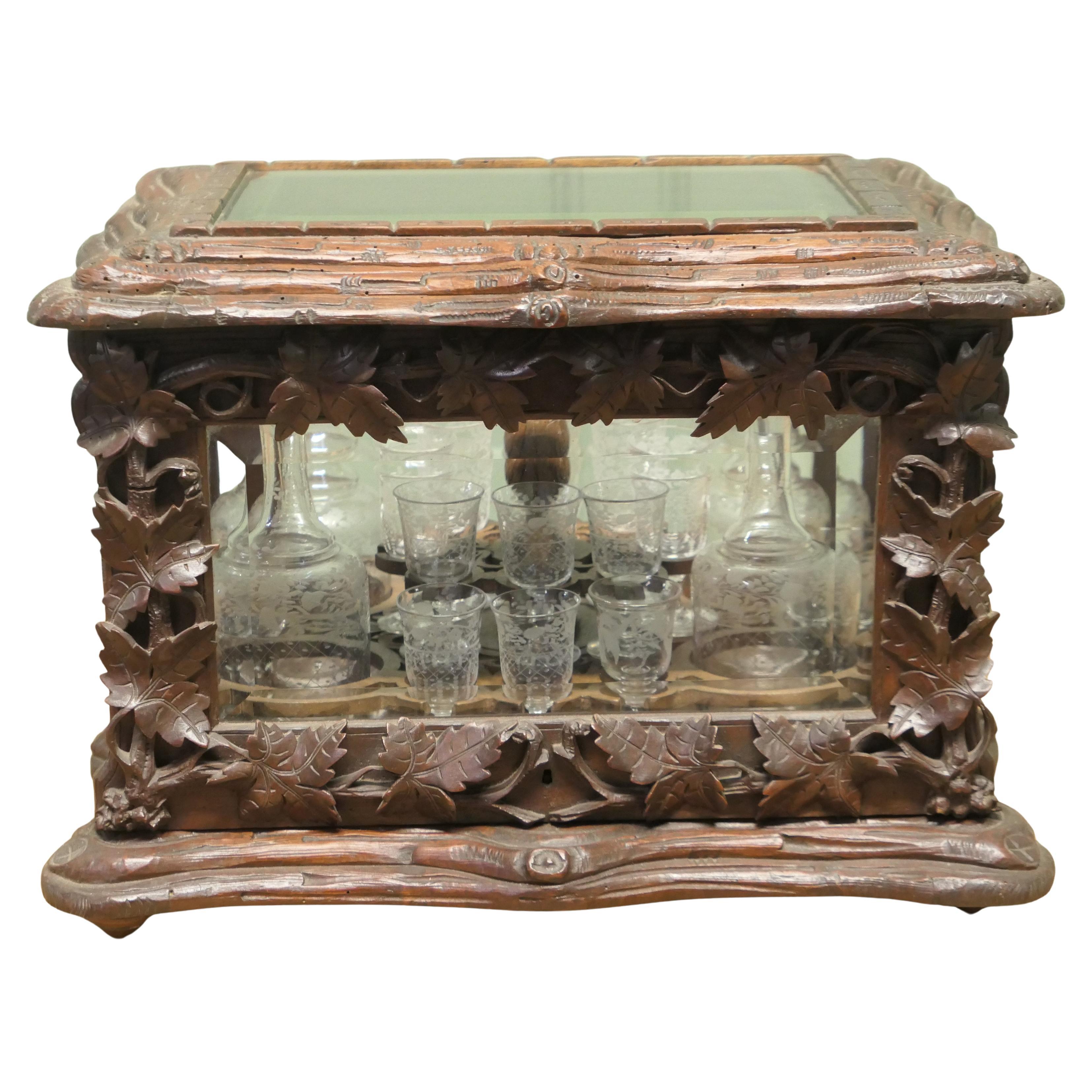 Black Forest "Cave de Liqueur" Il s
agit d
une merveilleuse pièce d
artisanat.