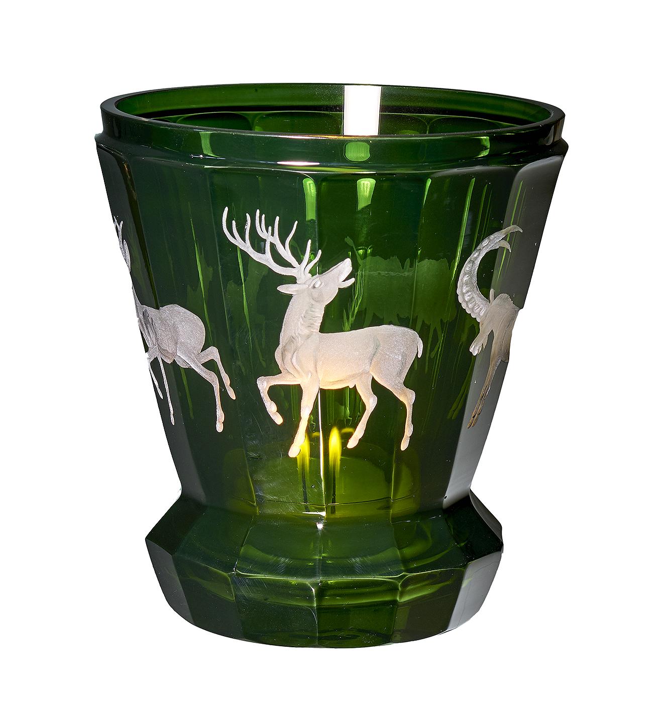 Black Forest Crystal Latern Hand-Crafted Hunting Decor Sofina Boutique Kitzbühel For Sale 1