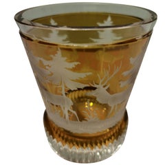 Sofina Boutique Kitzbhel - Décoration de chasse en cristal de la Forêt-Noire soufflé à la main