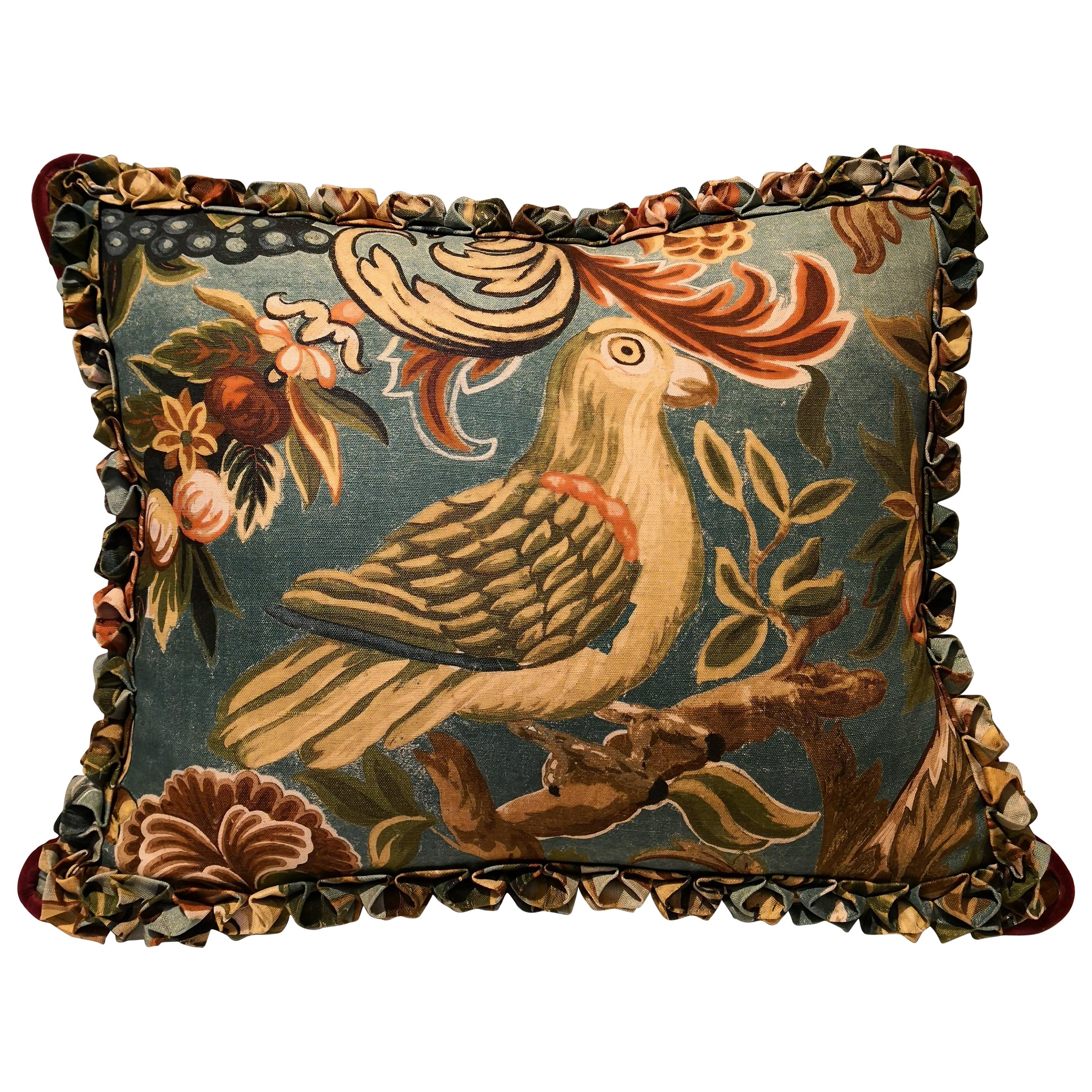 Coussin Black Forest fait main Sofina Boutique Kitzbuehel