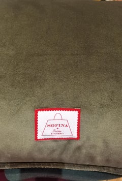 Black Forest Cushion Hunting Scene Sofina Boutique Kitzbühel