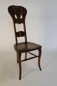 Black Forest Face North Wind Oak Chair