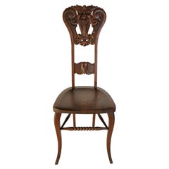 Used Black Forest Face North Wind Oak Chairs