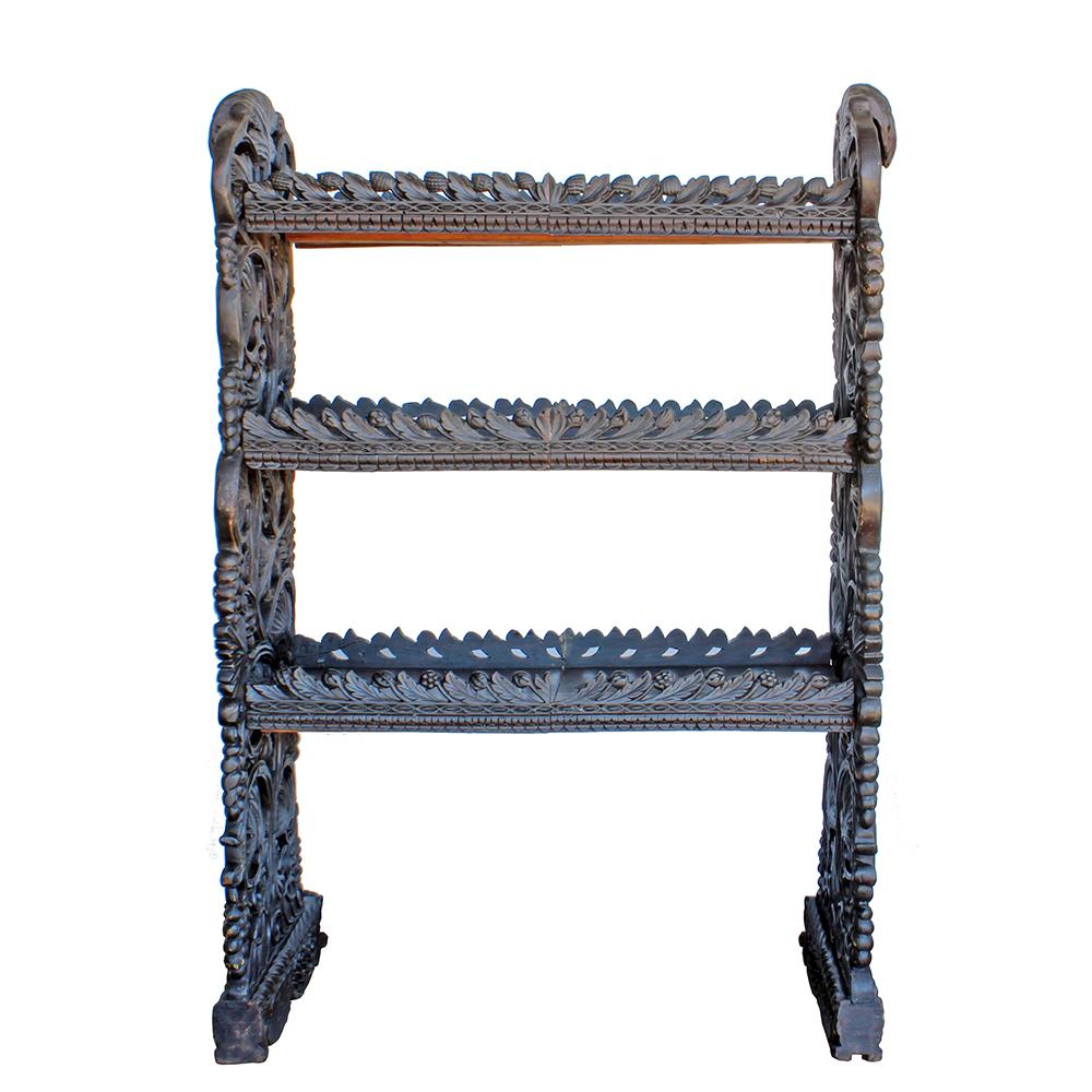 19th Century Black Forest Free Standing Shelf For Sale
