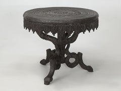 Black Forest Furniture Beautiful Small Dining Table, Game Table Matching Chairs