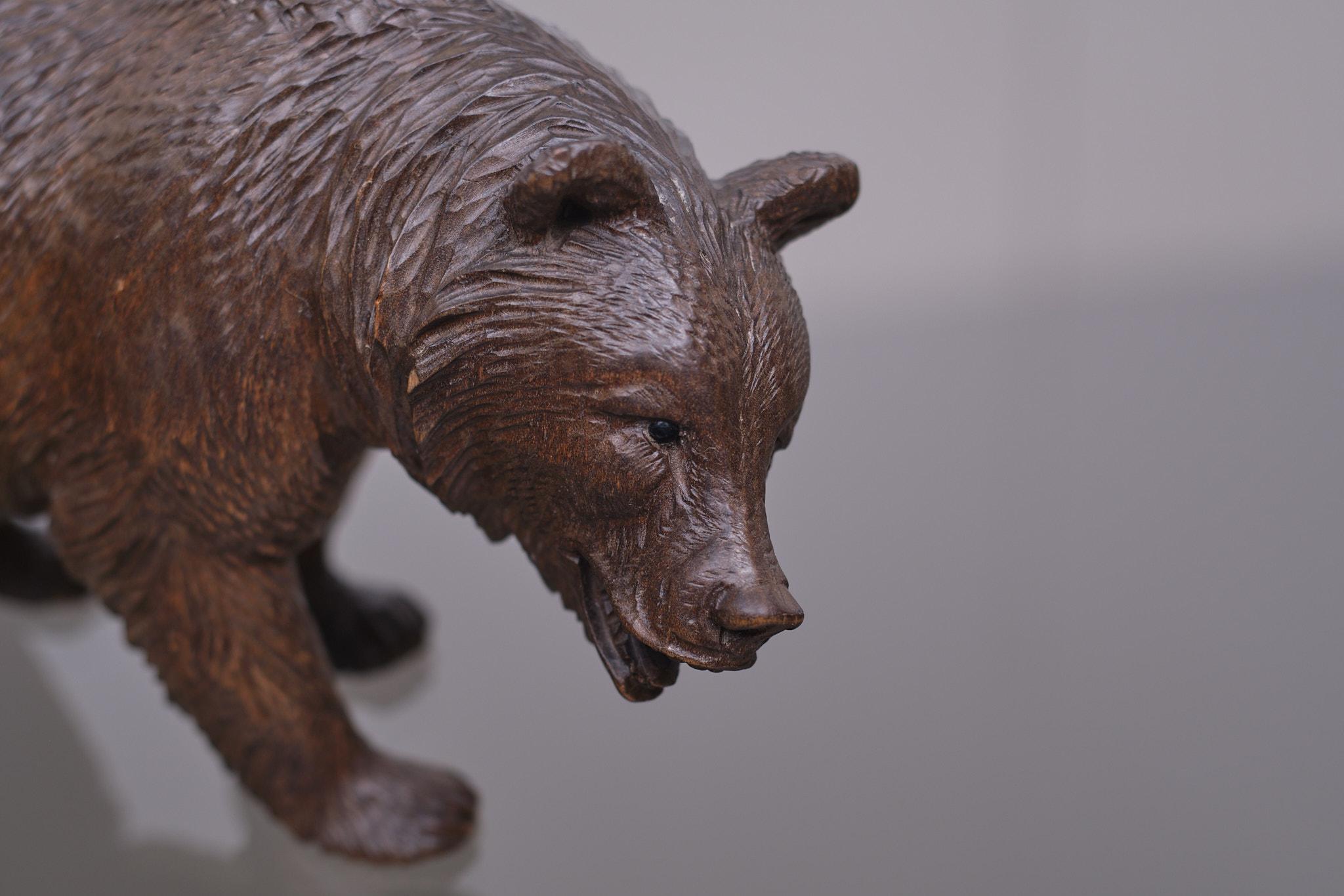 Mid-20th Century Black Forest Hand Carved Bear 1930s Germany