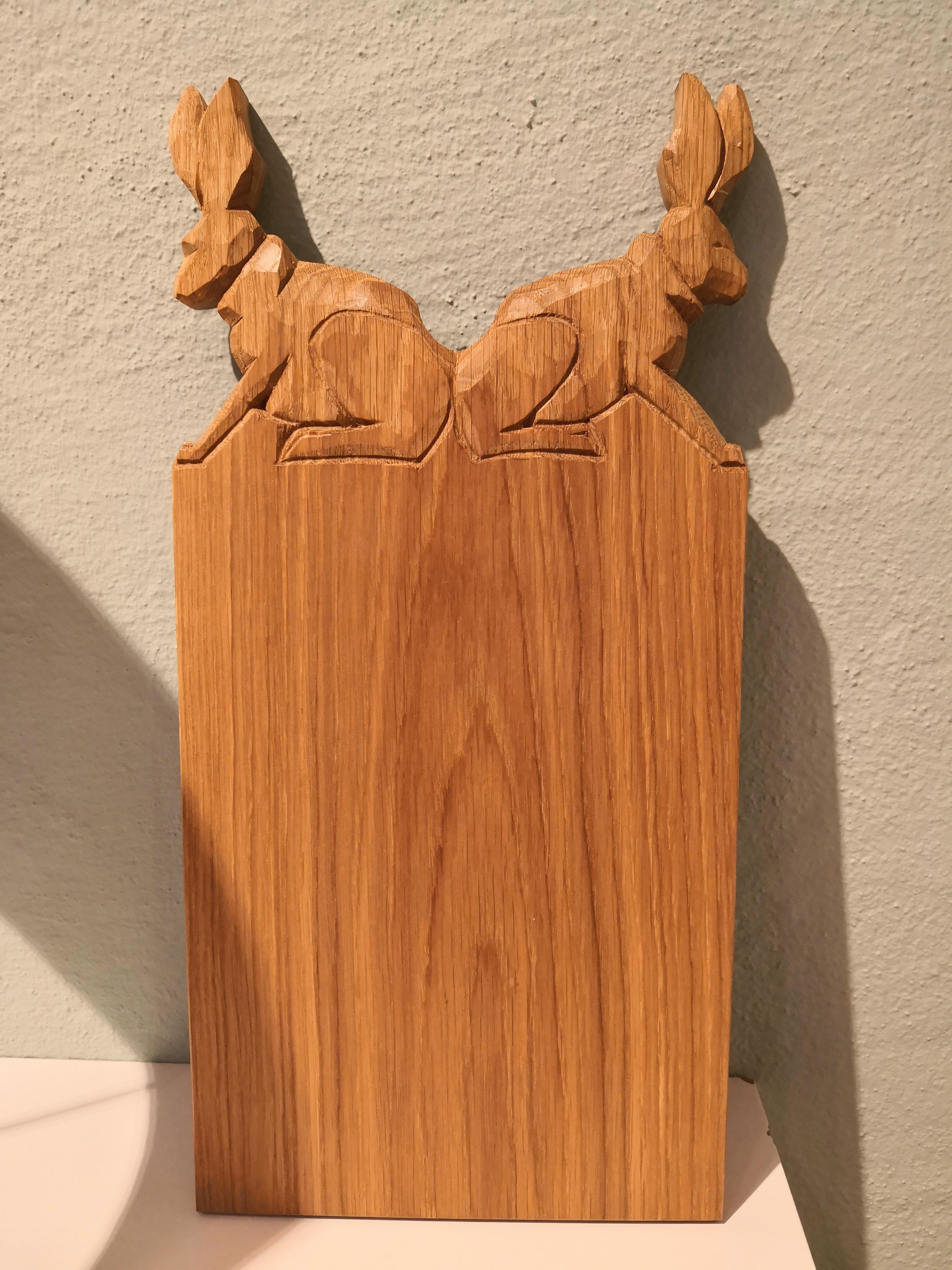 Black Forest Hand Carved Cut Board Sofina Boutique Kitzbuehel For Sale 1