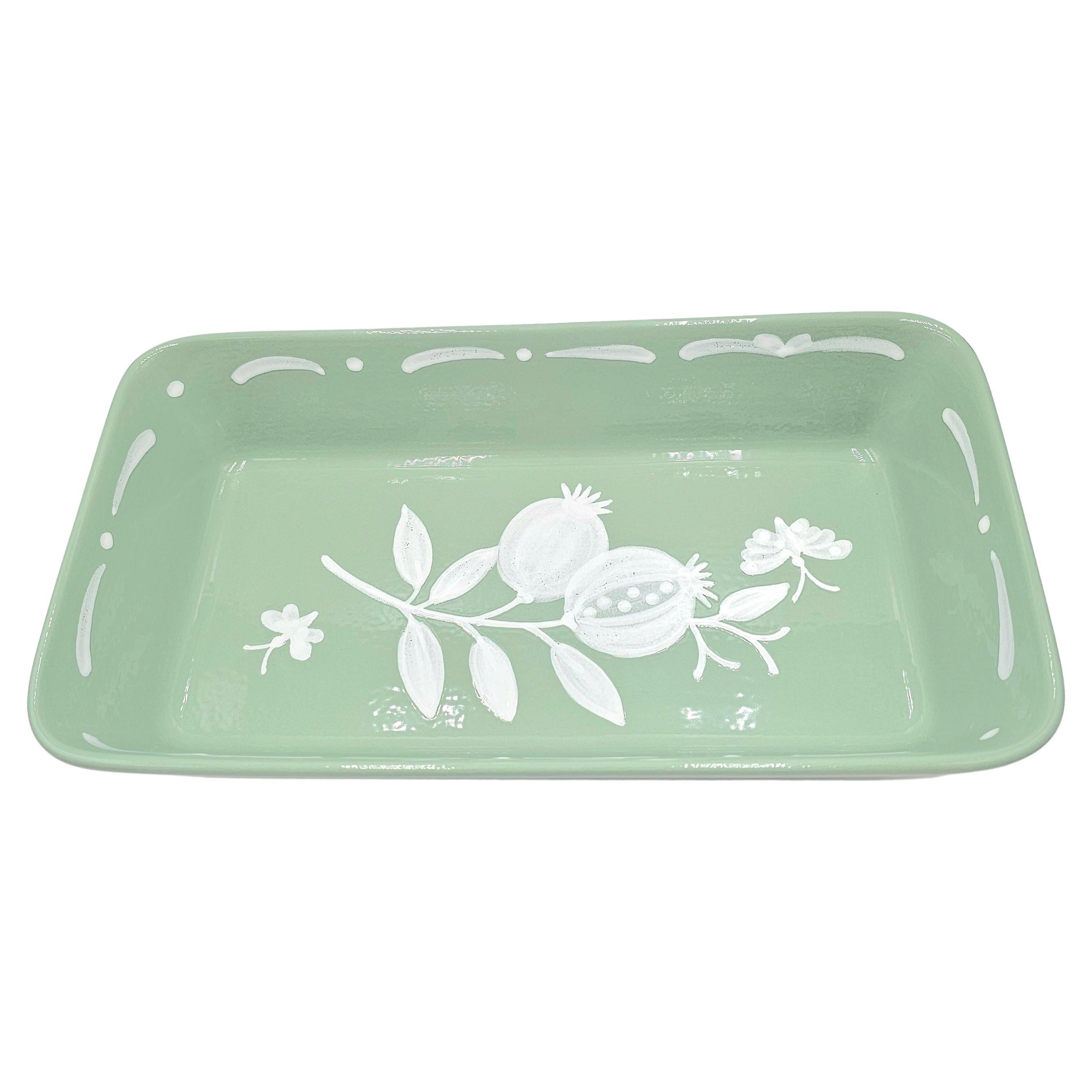 Piatto in ceramica dipinto a mano in stile rustico Sofina Boutique Kitzbühel Austria