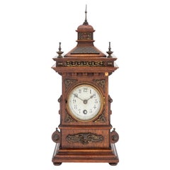 Horloge de manteau en bois Oak Oak Forest
