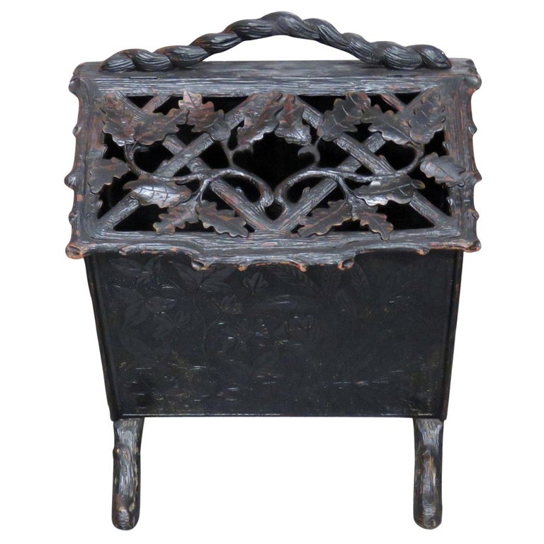 Black Forest Magazine Rack For Sale At 1stdibs