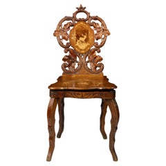 Used Black Forest Music Box Chair
