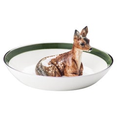 Black Forest Porcelain Bowl with Bambi Figure Sofina Boutique Kitzbuehel