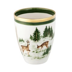 Vase en porcelaine de la Forêt-Noire décoré de chasse Sofina Boutique Kitzbuehel